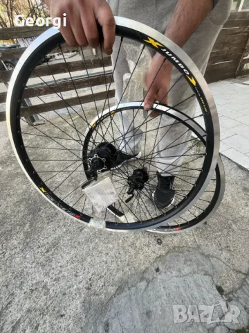 НОВИ КАПЛИ 26 (590-23mm) с ШИМАНО ГЛАВИНИ, снимка 11 - Части за велосипеди - 49832879