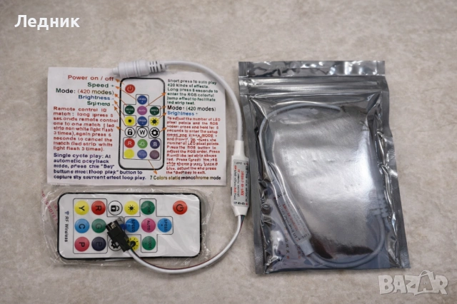 LED Контролери за адресируеми и RGB/RGBW ленти – RF / Bluetooth / WiFi