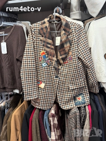 Сладко плътно сако с мечета , снимка 5 - Сака - 52739227