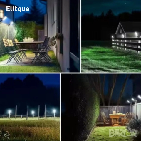 Интелигентна соларна улична лампа – 180W енергийна ефективност и яркост, снимка 4 - Друга електроника - 52739766