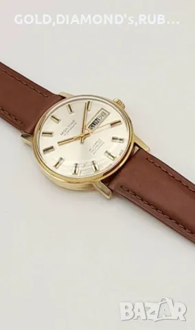 Златен часовник Montine (Швейцария), снимка 4 - Мъжки - 47911728