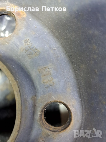 Продавам железни джанти 5/110/15, снимка 3 - Гуми и джанти - 52772589