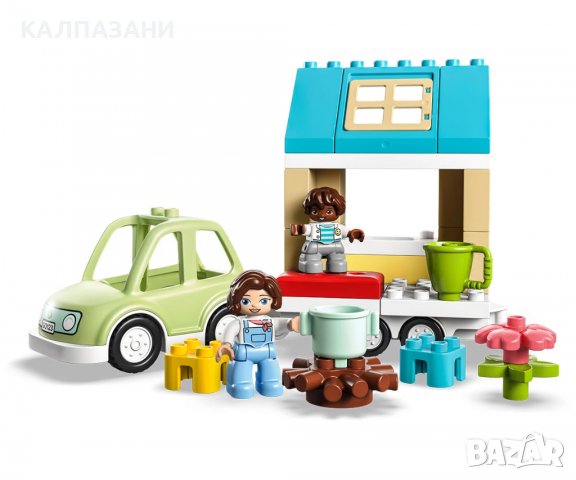 LEGO® DUPLO® Town 10986 - Семейна къща на колела, снимка 3 - Конструктори - 39428214