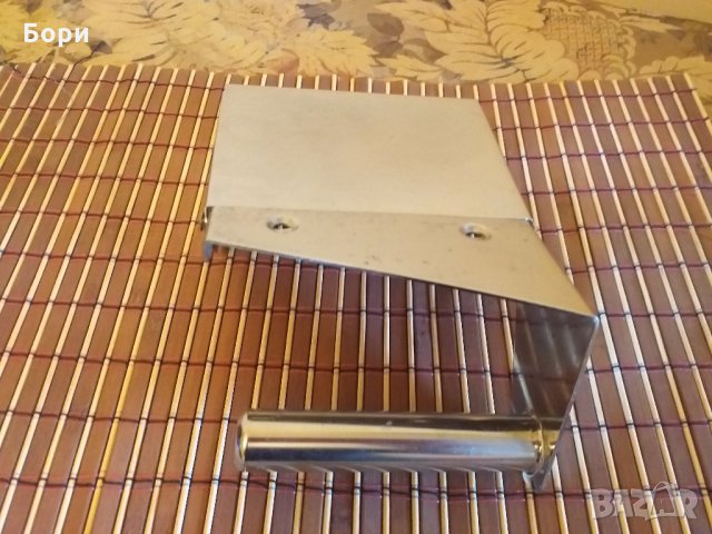 Поставка за тоалетна хартия с капак, INOX, снимка 4 - Други стоки за дома - 28696386