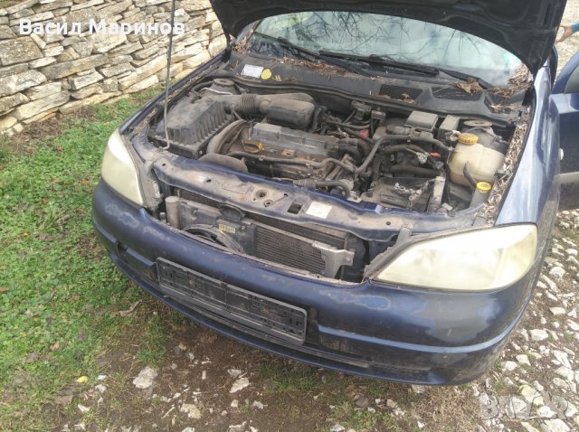 Продавам Opel Astra 1.6 Ecotec комби на части , без удари, блокирал двигател (Опел Астра Полицейска), снимка 5 - Автомобили и джипове - 27514352