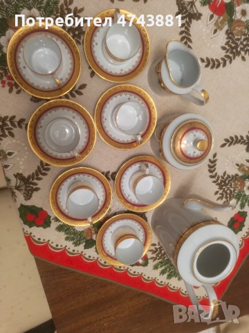 Порцеланов сервиз на Лимож, снимка 8 - Сервизи - 53577102