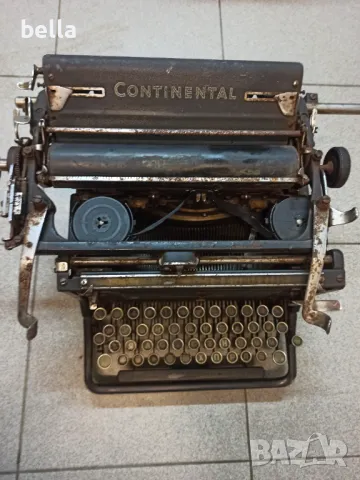Стара пишеща машина Continental, снимка 2 - Други ценни предмети - 49618750