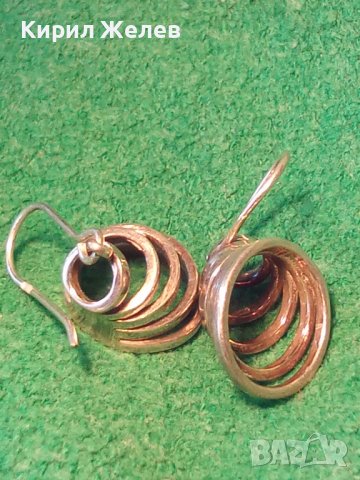 ПРЕКРАСНИ СПИРАЛОВИДНИ СРЕБЪРНИ ФЕШЪН - АРТ ОБЕЦИ СРЕБРО 925 ДИЗАЙНЕРСКА ИЗРАБОТКА 34437, снимка 4 - Обеци - 39535592