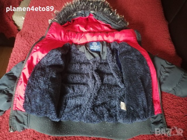 дебело зимно яке 4 години , снимка 3 - Детски якета и елеци - 43267787