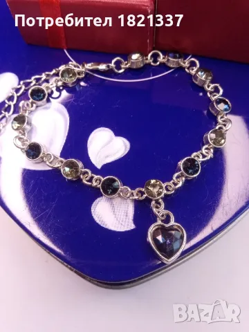 Гривна с кристали , снимка 4 - Гривни - 49642624