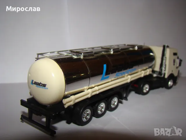 HERPA H0 1/87 MERCEDES ТИР КАМИОН МОДЕЛ КОЛИЧКА ЦИСТЕРНА, снимка 7 - Колекции - 48251141