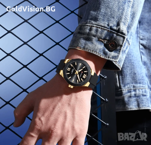 Мъжки часовник – CURREN 8465 + ПОДАРЪК, снимка 3 - Мъжки - 53206631