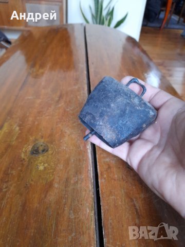 Стар звънец,хлопка,чан #4, снимка 2 - Антикварни и старинни предмети - 35524778