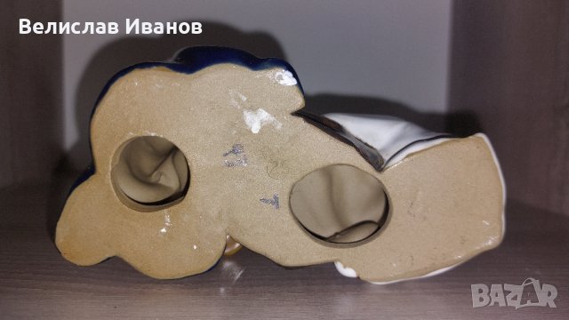 Ръчно изработена китайска фигурка  Керамична. Shiwan Mudman.Отлично състояние., снимка 6 - Колекции - 43188191