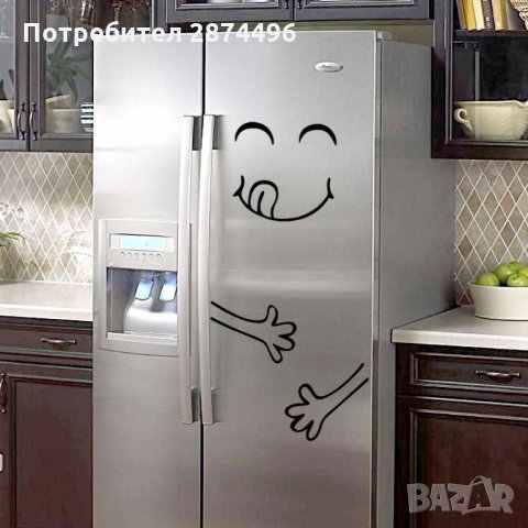 2701 Забавен стикер за хладилник, снимка 3 - Други стоки за дома - 35343082