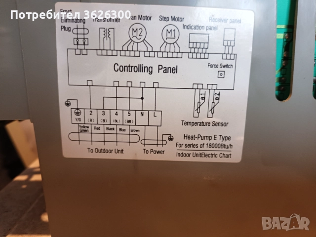 Платка от вътрешно тяло , снимка 3 - Климатици - 52199057