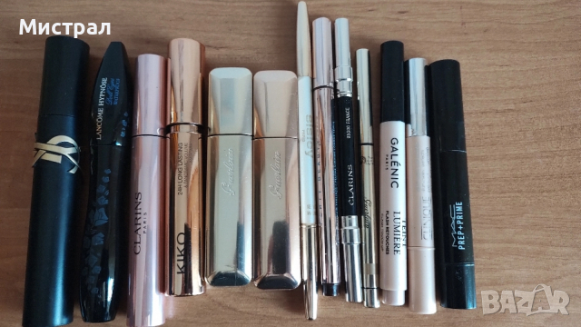 Моливи, спирали, коректори Guerlain, Sisley 