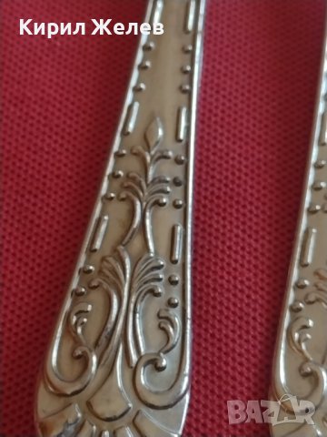 Три стари цинкови вилици красива орнаментика с печат ITALY за КОЛЕКЦИОНЕРИ 42143, снимка 3 - Други ценни предмети - 43848533