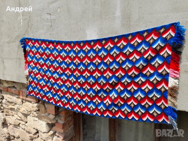 Старинен ковьор,покривка за стена #141, снимка 3 - Антикварни и старинни предмети - 33151110