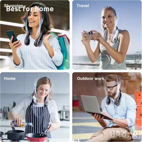 Вентилатор за врат, снимка 8 - Друга електроника - 49547203