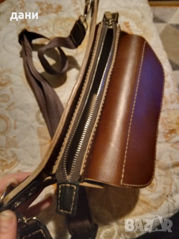 Чанта от естествена кожа , снимка 7 - Чанти - 53233184