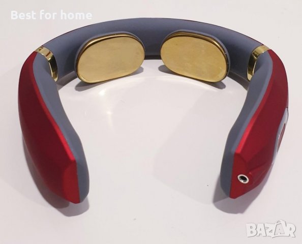 Масажор за врат - с нискочестотни импулси, вибрации и затопляне, снимка 3 - Масажори - 38080044