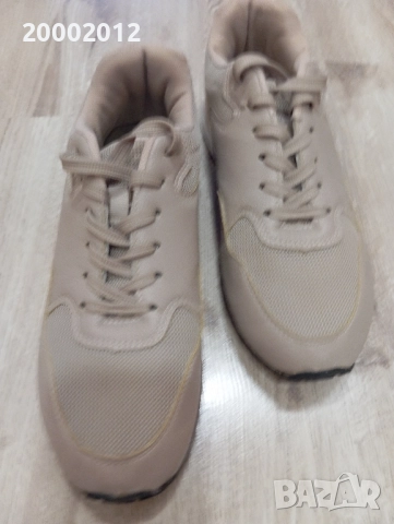 маратонки дамски бежови , снимка 3 - Маратонки - 51709314