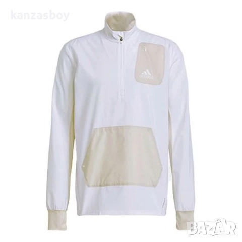 adidas Jacket Fast 1/2 ZIP - мъжка ръннинг ветровка Л