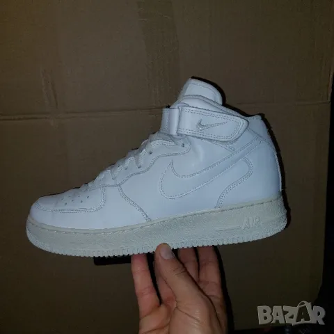 NIKE AIR FORCE 1 MID номер 43,5-44 оригинални маратонки , снимка 16 - Маратонки - 48286377