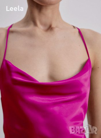 Топ/Камизолка от сатен Vera & Lucy, снимка 7 - Потници - 38201150