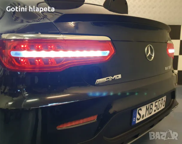 Акумулаторен джип Mercedes GLC63 COUPE Licensed 12V батерия,MP3, снимка 4 - Електрически играчки - 50268322