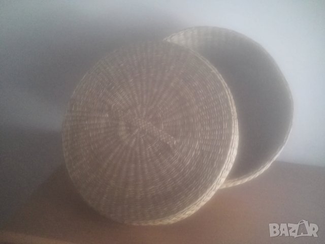 Панер с капак плетен, снимка 6 - Декорация за дома - 38488998