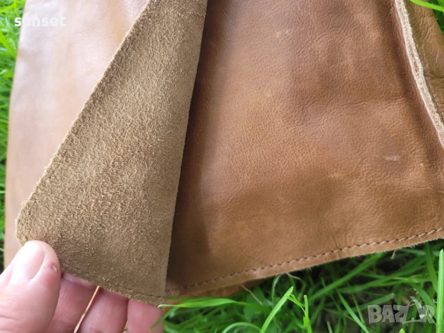 messenger bag ЕСТЕСТВЕНА кожа, кафява чанта работна( лаптоп, документи), снимка 8 - Чанти - 50617759