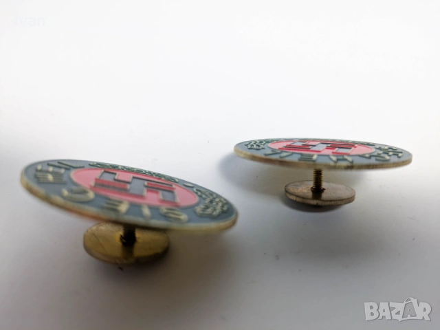 Колекционерски баджове нацистки значки Sieg Heil 2 броя, снимка 6 - Колекции - 53296920