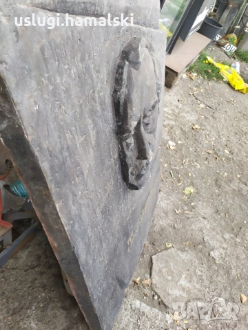 Голям бронзов барелеф/паметна плоча, снимка 4 - Антикварни и старинни предмети - 51630762