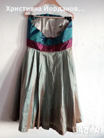 Рокля без презрамки , снимка 2 - Рокли - 49041358