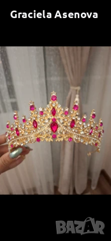 Сватбени Корони- Тиари , снимка 2 - Аксесоари за коса - 51185121