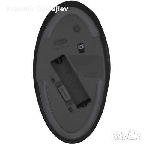 Kensington Pro Fit Ergo мишка, черен, 5 бутона, снимка 7 - Клавиатури и мишки - 53042272