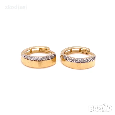 Златни обеци 2,25гр. 14кр. проба:585 модел:30401-5