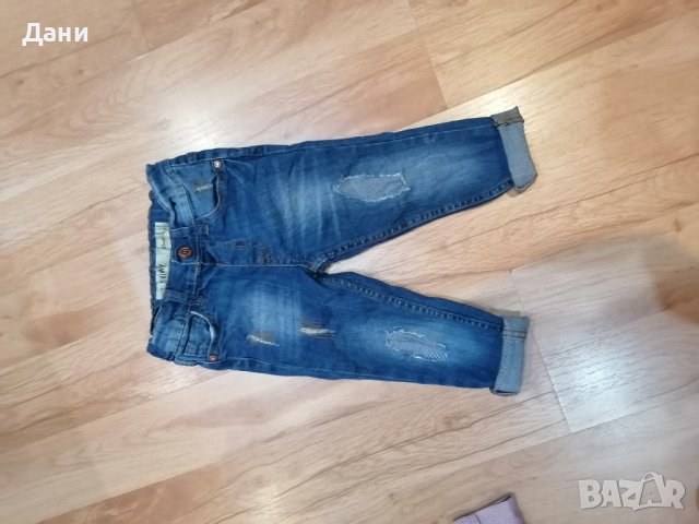 Дънки и риза, снимка 2 - Детски панталони и дънки - 38620220