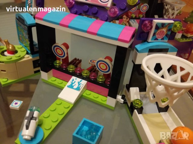 Конструктор Лего Friends - Lego 41127 - Amusement Park Arcade, снимка 6 - Конструктори - 37588939