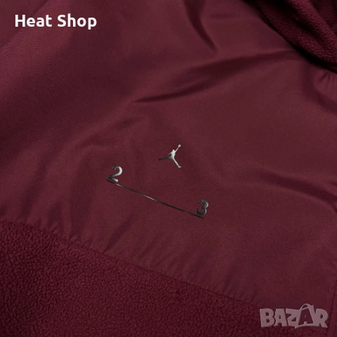 Мъжки суичър Air Jordan 23 Engineered Polartec Quarter Zip Hoodie, снимка 2 - Суичъри - 53185927