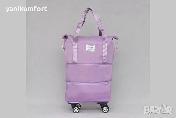 Пътна чанта за ръчен багаж 40 30 20 разтегателна с колелца, снимка 9 - Сакове - 49464025