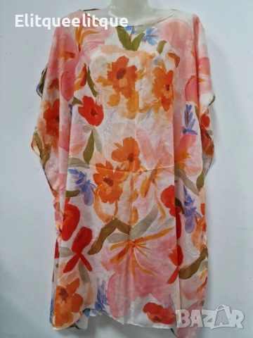 Плажна туника от 100% памук – Стил и комфорт за лятото, снимка 6 - Туники - 52183926