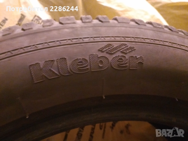 Четири зимни гуми Kleber Krisalp 215/55/17., снимка 7 - Гуми и джанти - 52905090