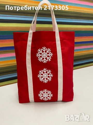 Коледни торбички(подаръчни)текстилни, снимка 11 - Коледни подаръци - 52179394