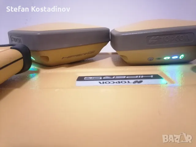 Topcon Hiper SR GNSS GPS x 2 База и Роувър , снимка 4 - Други инструменти - 49507082