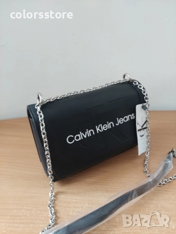 Черна чанта Calvin Klein код SG16F, снимка 3 - Чанти - 42238130