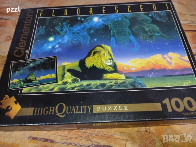 Пъзел "Sahvana" Fluorescent Clementoni 1000 части, снимка 1