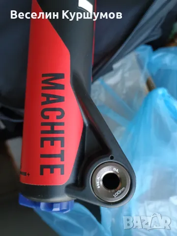 чисто нова вилка Manitou Machete TS Air, снимка 9 - Части за велосипеди - 49901801